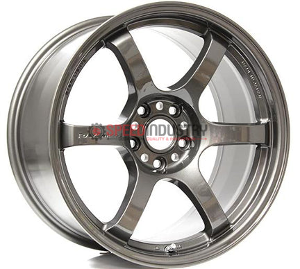 Gram Lights 57DR 18X9.5+22 5-114.3 HS Gunmetallic Wheel