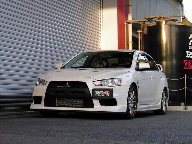 RS-R 08+ Mitsubishi Evolution X (CZ4A) Down Sus Springs - REWRK Collective