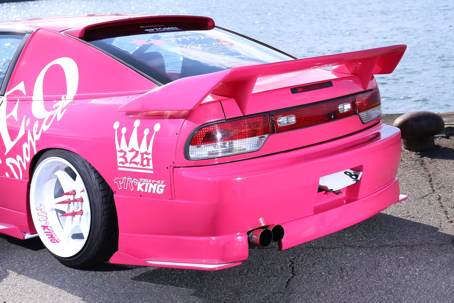 326POWER Nissan 180SX 3D STAR Aero 3-piece Set – REWRK Collective